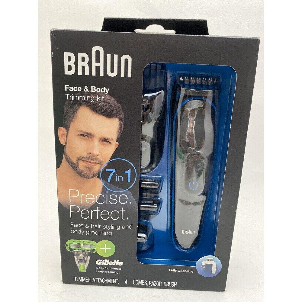 Braun Trimming Kit Face Body 7 In 1